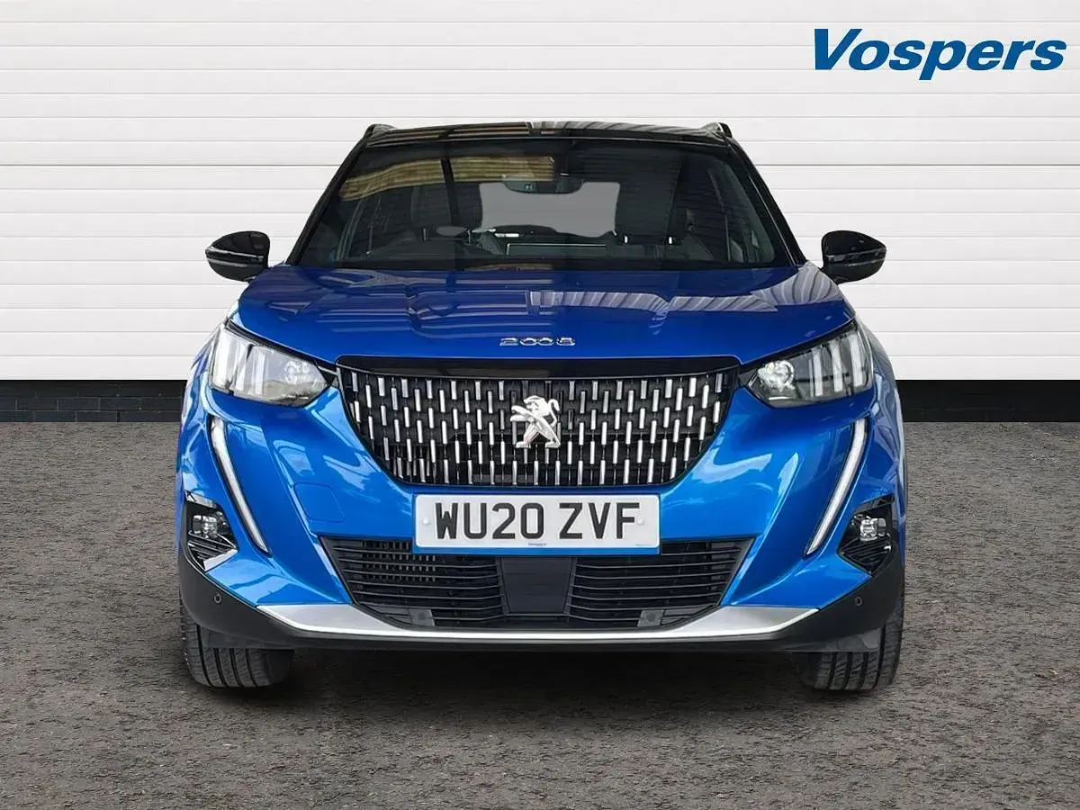 Used Peugeot 2008 GT-line 127 HP (93 kW) 2020 Blue SUV