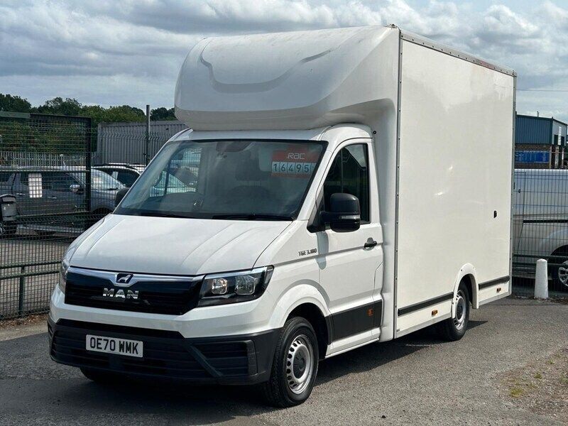 White Used 2021 MAN TGE Van | £16,495 - Image 1/3
