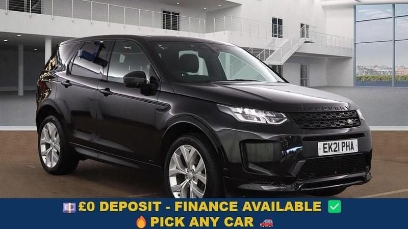 Black Used 2021 Land Rover Discovery Sport R-Dynamic SUV | £19,899 (Good price) - Image 1/4