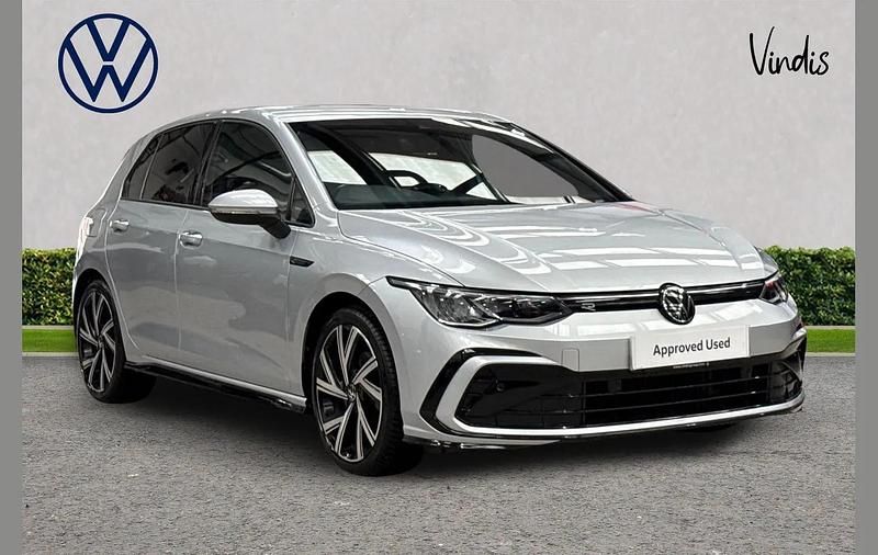 Used VW Golf VIII R-line 147 HP (108 kW) 2023 Silver Hatchback