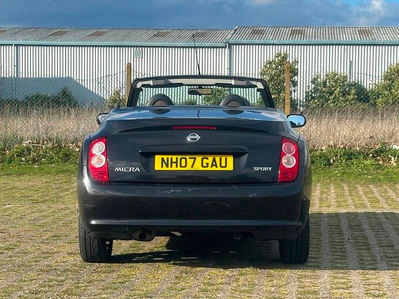 Używany Nissan Micra C+C 2007 Czarny Kabriolet