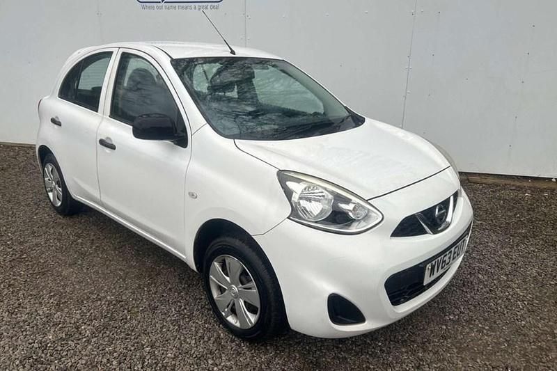 Used Nissan Micra Visia 2013 White Hatchback