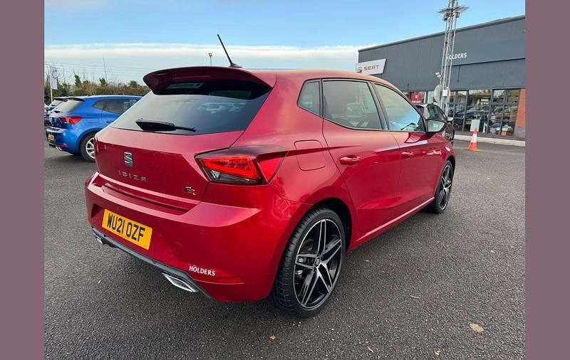 Used Seat Ibiza FR Sport 108 HP (79 kW) 2021 Red Hatchback