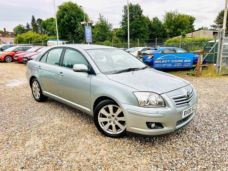 Silver Used 2008 Toyota Avensis Hatchback | £2,495 - Image 1/4