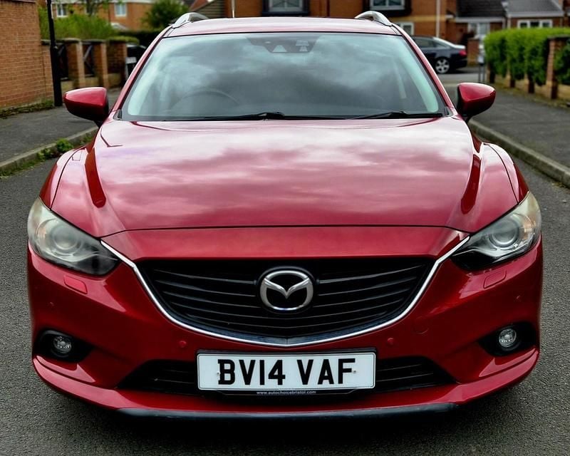 Usado Mazda 6 Inclusive 2014 Vermelho Carrinha