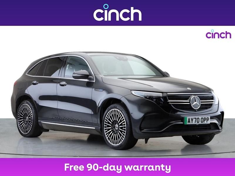 Grey Used 2020 Mercedes EQC400 AMG Line Premium SUV | £24,699 (A bit pricey) - Image 1/3