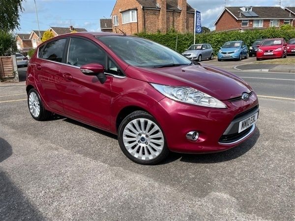 Red Used 2010 Ford Fiesta Titanium Hatchback | £4,995 (Fair price) - Image 1/1