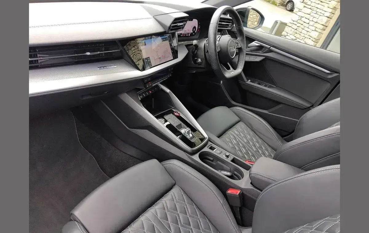 Used Audi S3 Sportback Black Edition 310 HP (228 kW) 2023 Blue Hatchback