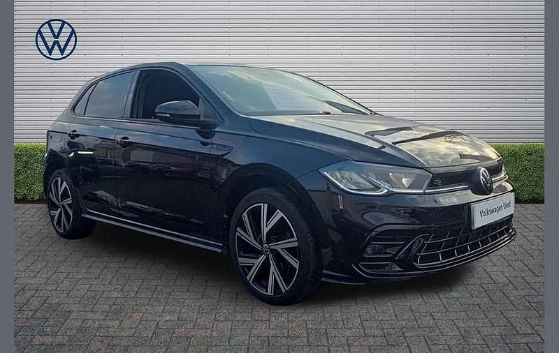 Used VW Polo R-line 110 HP (80 kW) 2022 Black Hatchback