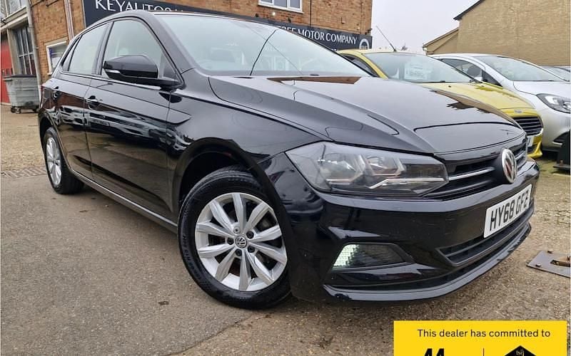 Used VW Polo SE 65 HP (47 kW) 2018 Black Hatchback