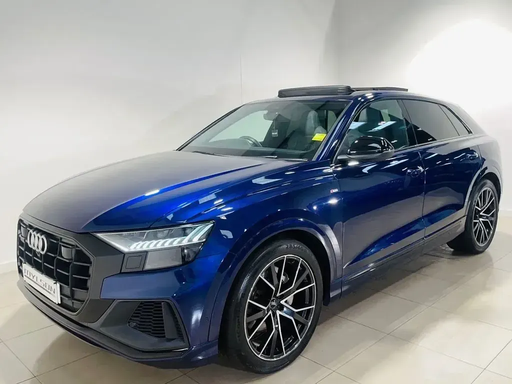 Used Audi Q8 Advanced 286 HP (210 kW) 2019 Blue SUV