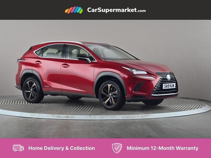 Red Used 2019 Lexus NX300h Sport Line SUV | £19,197 (Good price) - Image 1/4