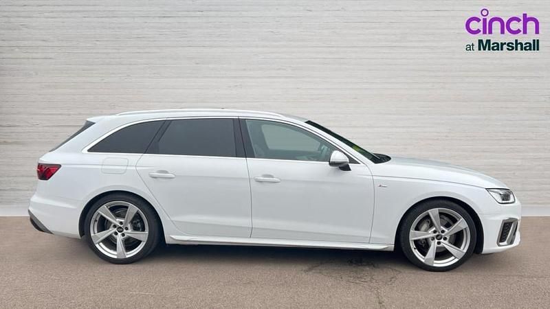 Used Audi A4 S-Line 204 HP (150 kW) 2024 White Estate