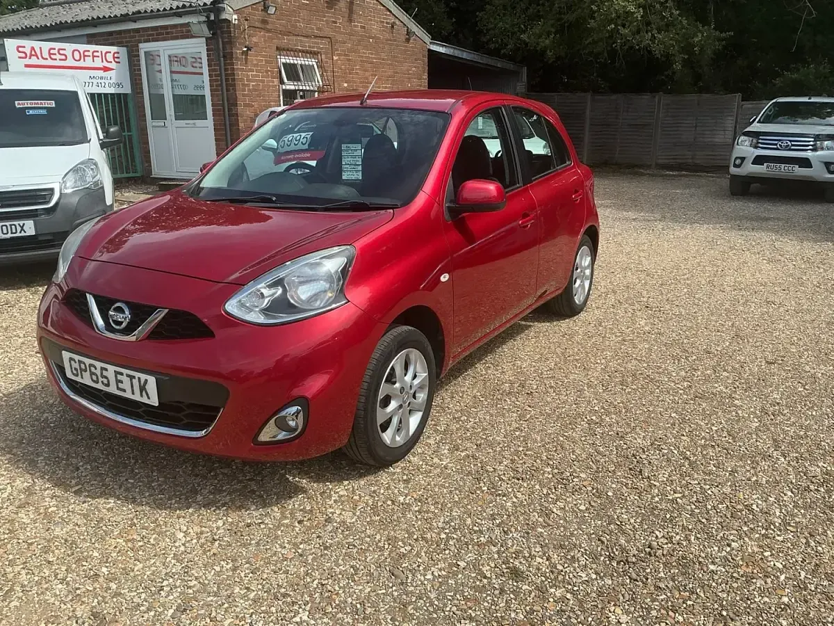Used Nissan Micra Acenta 2015 Red Hatchback