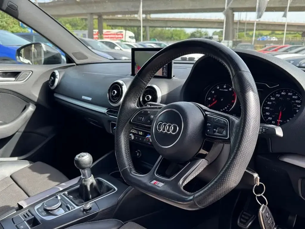 Used Audi A3 Sportback Black Edition 150 HP (110 kW) 2017 Black Hatchback