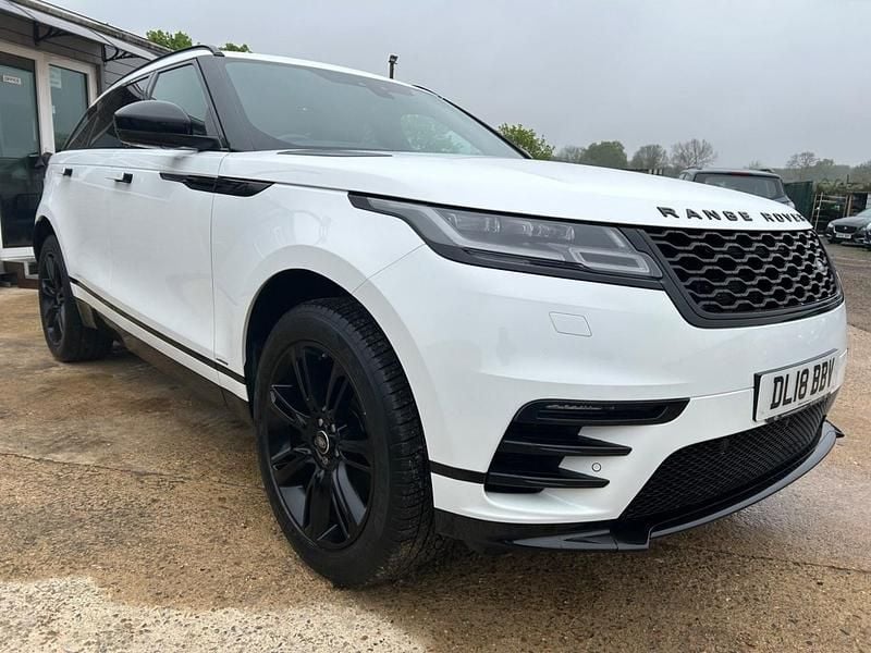 White Used 2018 Land Rover Range Rover Velar R-Dynamic SUV | £20,995 (Good price) - Image 1/4