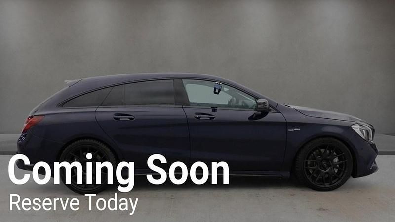Used Mercedes CLA45 AMG 2017 Blue Estate