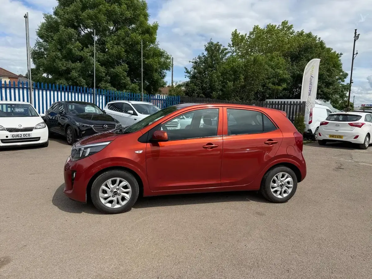 Used Kia Picanto 2017 Orange Hatchback