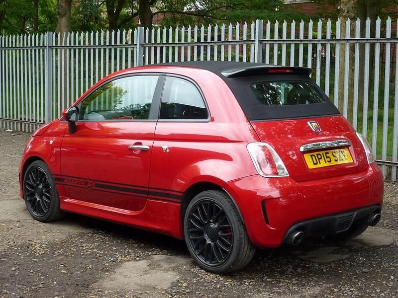 Used Abarth 500C 2015 Red Cabriolet