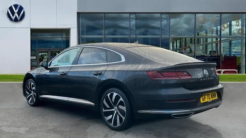 Used VW Arteon R-line 150 HP (110 kW) 2020 Manganeese grey metallic Hatchback