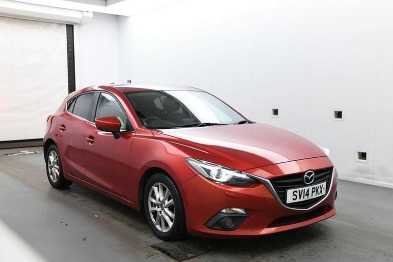 Red Used 2014 Mazda 3 Hatchback | £2,975 (Fair price) - Image 1/1