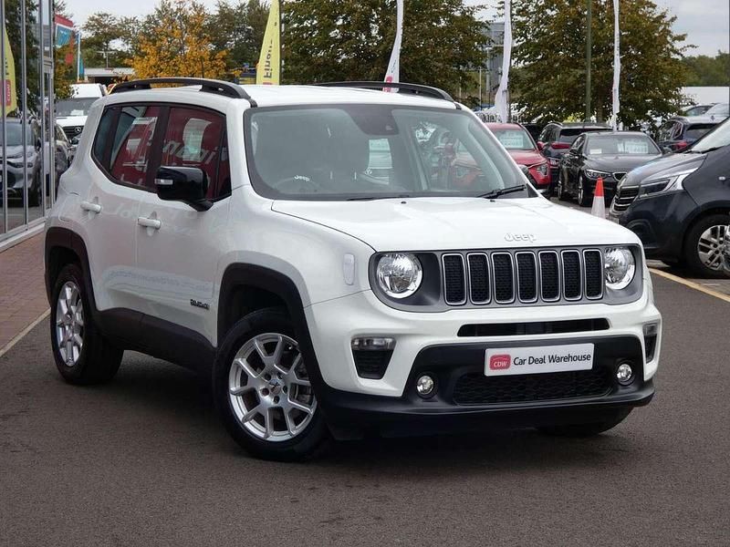 White Used 2023 Jeep Renegade Limited SUV | £18,999 (Good price) - Image 1/4