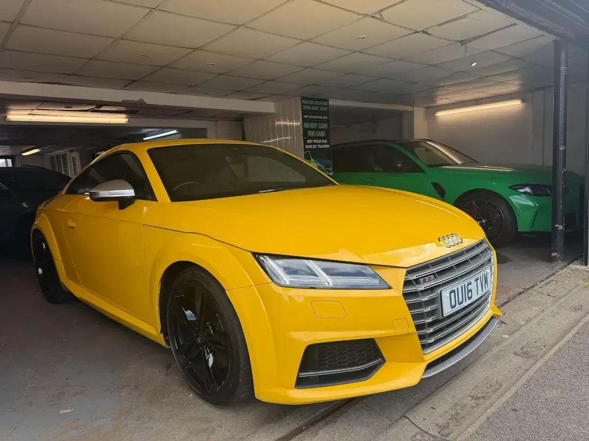 Used Audi TTS Sport 2016 Yellow Coupe