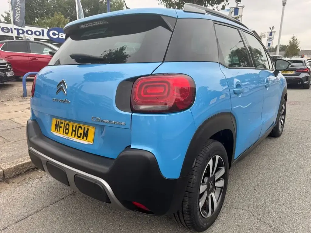 Used Citroën C3 Aircross Feel 110 HP (80 kW) 2018 Blue SUV