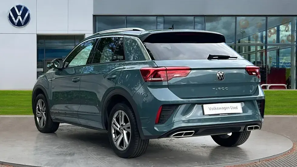 Usado VW T-Roc R-line 150 HP (110 kW) 2024 Azul SUV