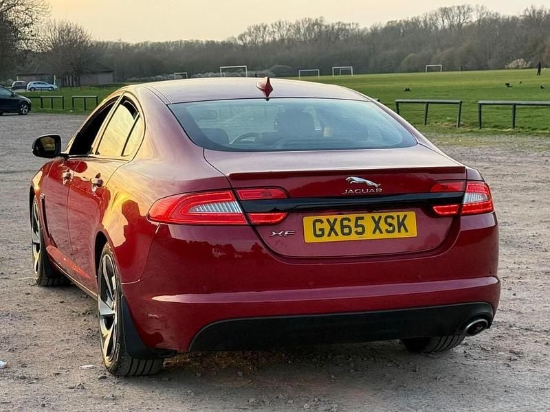 Used Jaguar XF R-Sport 2015 Red Sedan