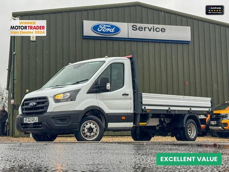 Used Ford Transit Select 130 HP (95 kW) 2022 White Cabriolet