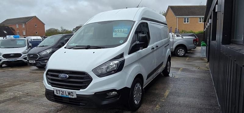 Used Ford Transit Custom 2021 White Hatchback