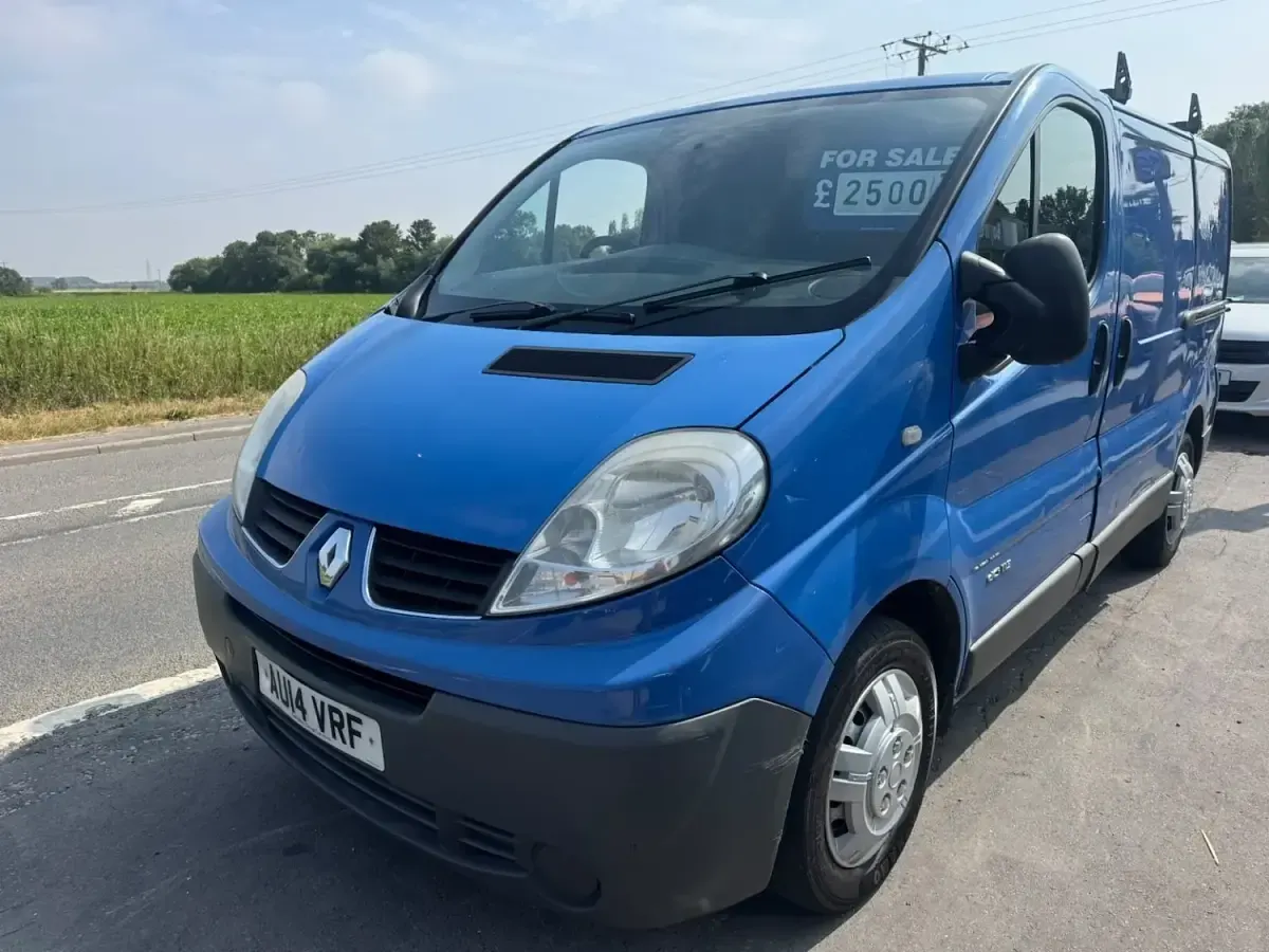 Used Renault Trafic 115 HP (84 kW) 2014 Blue MPV
