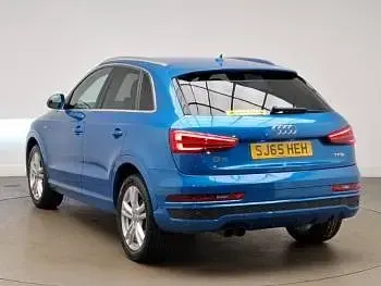 Used Audi Q3 S-Line 150 HP (110 kW) 2016 Blue SUV