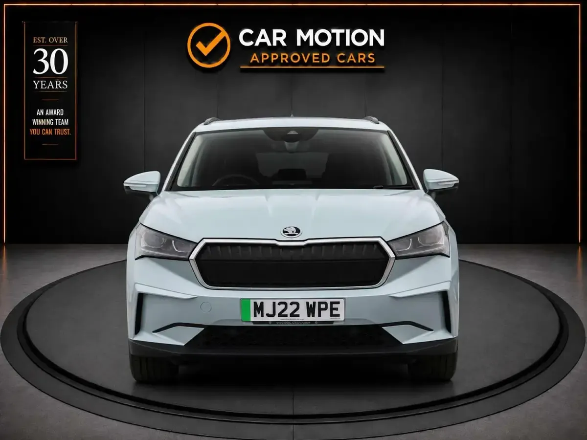 Used Skoda Enyaq iV ecoSuite 131 kW (179 HP) 2022 Silver SUV