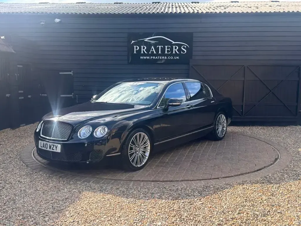 Used Bentley Continental Flying Spur 610 HP (448 kW) 2010 Black Sedan