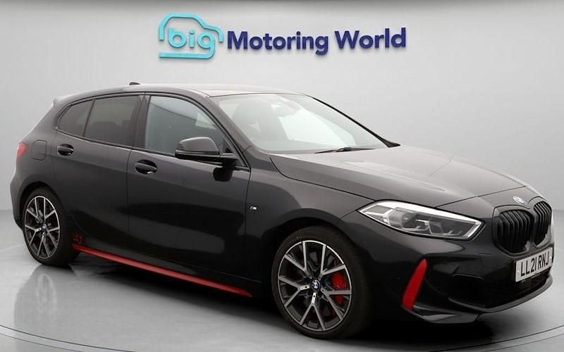 Black Used 2021 BMW 128 Hatchback | £22,500 (Fair price) - Image 1/4