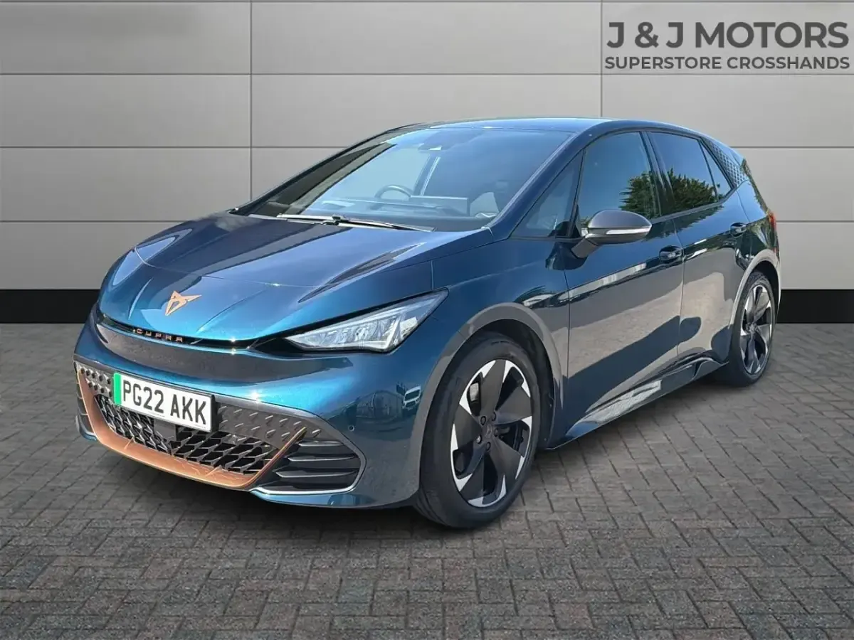 Used Cupra Born 150 kW (204 HP) 2022 Blue Hatchback