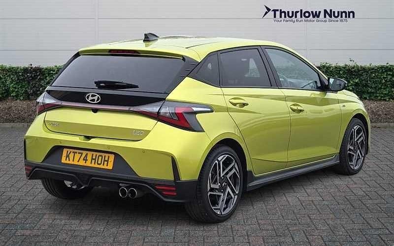 Used Hyundai i20 N Line 101 HP (74 kW) 2025 Green Hatchback