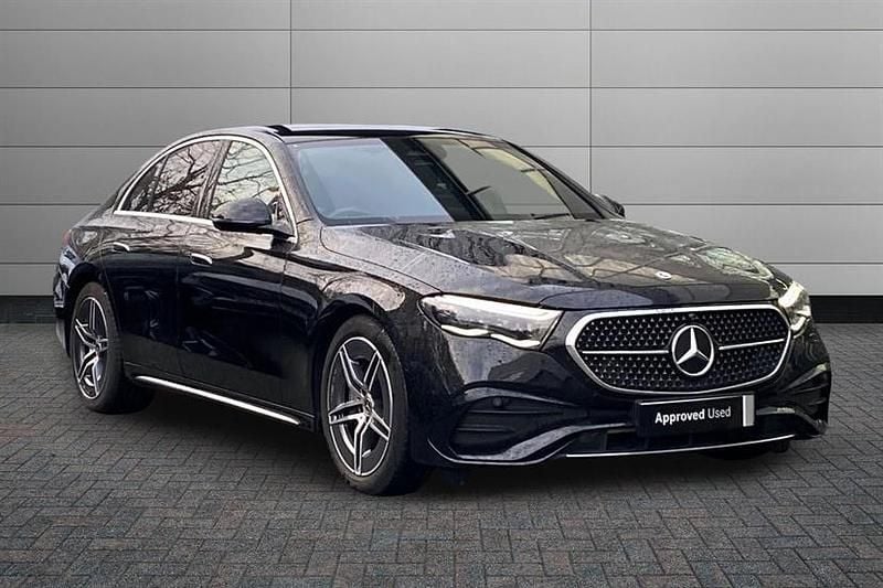 Used Mercedes E220 Advanced 197 HP (144 kW) 2024 Obsidian black Sedan