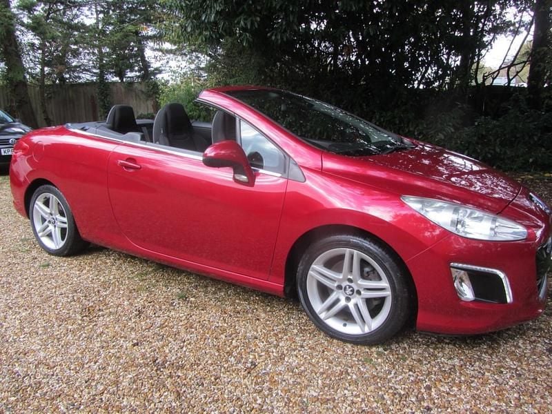 Metallic knight fire red Used 2012 Peugeot 308 CC Active Cabriolet | £2,495 - Image 1/4