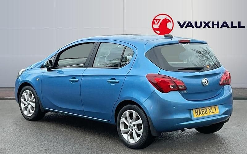Used Vauxhall Corsa 75 HP (55 kW) 2018 Blue Hatchback