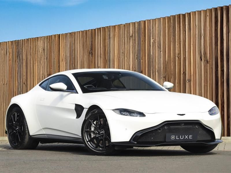 White Used 2019 Aston Martin V8 Vantage Coupe | £72,898 (Fair price) - Image 1/4