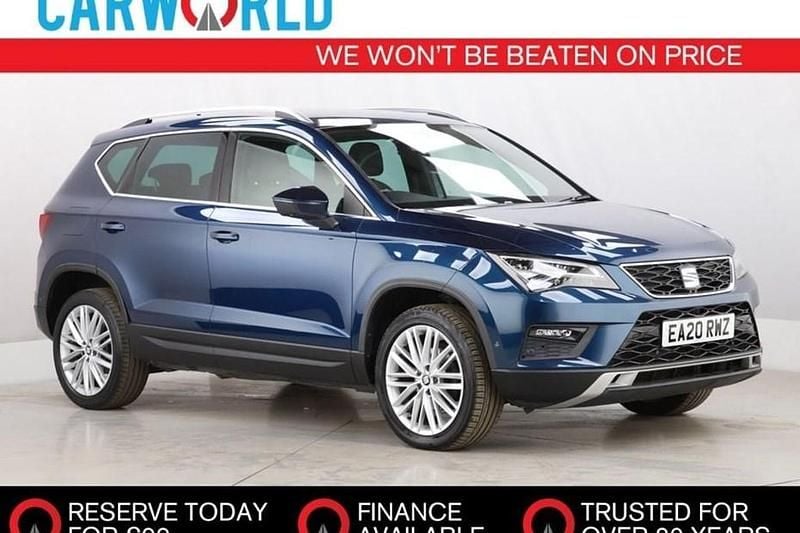 Blue Used 2020 Seat Ateca XCELLENCE SUV | £13,476 (Fair price) - Image 1/1