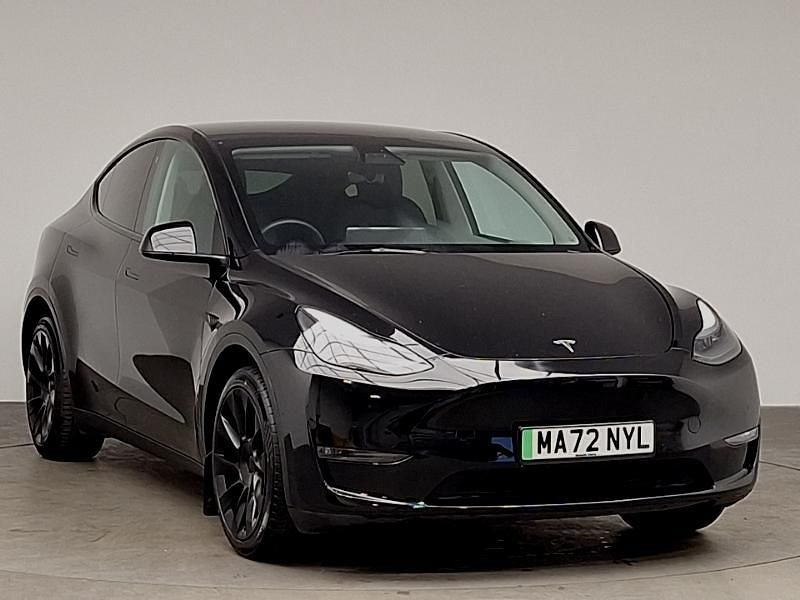 Black Used 2022 Tesla Model Y Long Range AWD SUV | £24,298 (Expensive) - Image 1/4
