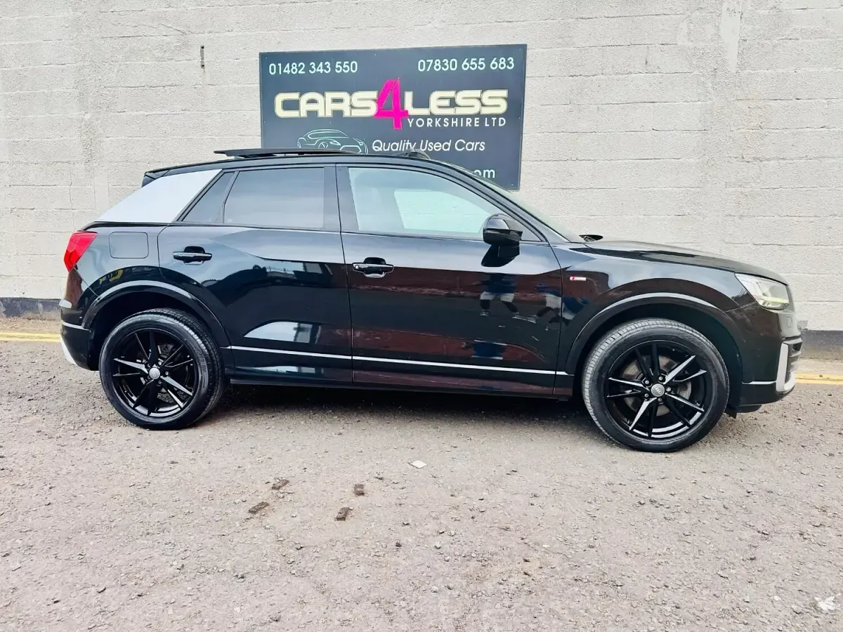 Used Audi Q2 S-Line 116 HP (85 kW) 2017 Black SUV