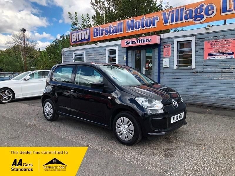 Black Used 2014 VW up! move up! Hatchback | £4,295 (Fair price) - Image 1/4