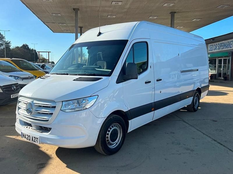White Used 2020 Mercedes Sprinter Van | £17,950 (Good price) - Image 1/4