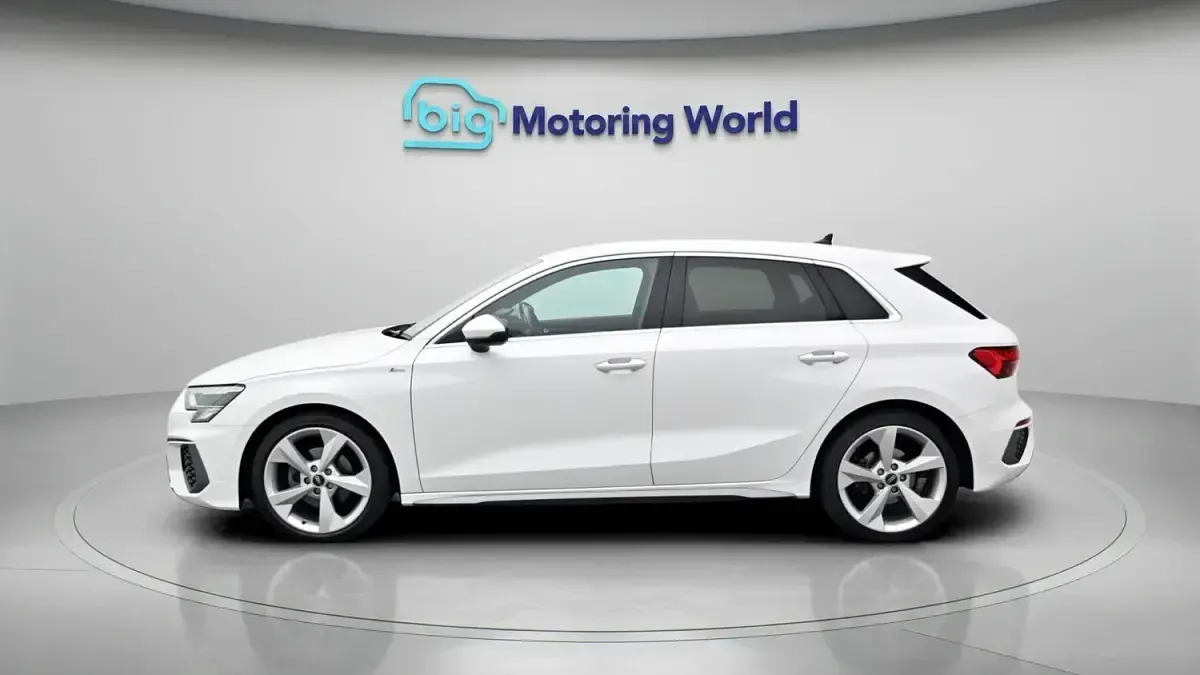Used Audi A3 Sportback S-Line 2022 White Hatchback