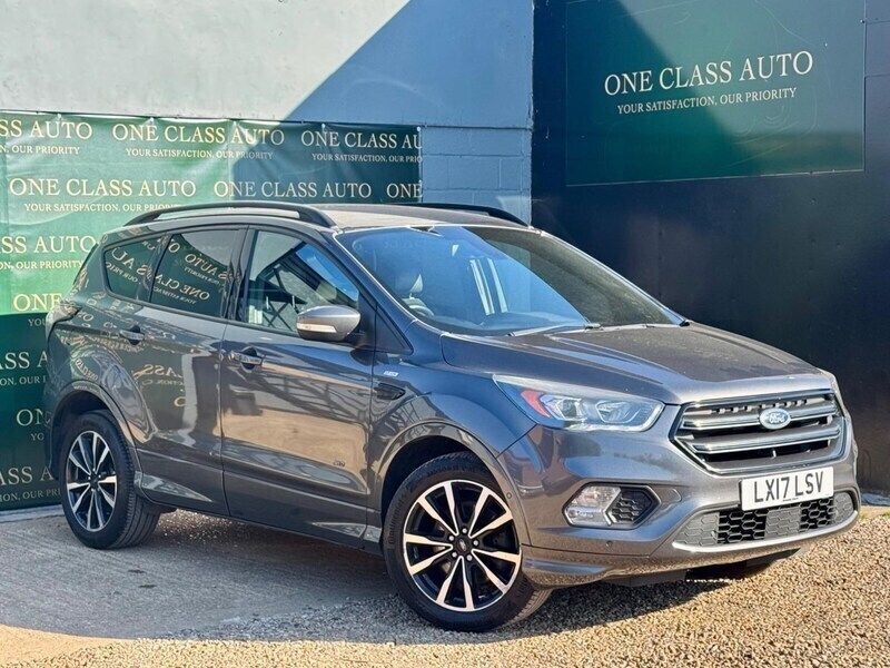 Grey Used 2017 Ford Kuga ST-Line SUV | £10,795 (Good price) - Image 1/4